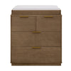 DCB: Aged Oak (845) 93-Forever 4 Drawer Dresser with Changing Top and Interlocking Drawers - Naturals Collection