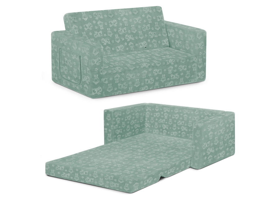 Sage (1671) 29-Perfect Sleeper Extra Wide Convertible Sofa to Lounger