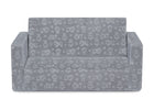 Grey (5057) 4-Perfect Sleeper Extra Wide Convertible Sofa to Lounger