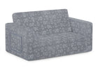 Grey (5057) 8-Perfect Sleeper Extra Wide Convertible Sofa to Lounger