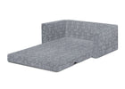 Grey (5057) 7-Perfect Sleeper Extra Wide Convertible Sofa to Lounger