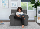 Dark Grey (1225) 4-XL Cozee Foam Chair - Perfect Size for Kids Ages 18 Months - 12 Years+