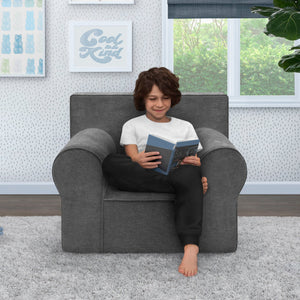 Dark Grey (1225) 20-XL Cozee Foam Chair - Perfect Size for Kids Ages 18 Months - 12 Years+