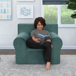 Green (2022) 28-XL Cozee Foam Chair - Perfect Size for Kids Ages 18 Months - 12 Years+