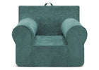 Teal armchair on a white background 17-XL Cozee Foam Chair - Perfect Size for Kids Ages 18 Months - 12 Years+