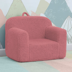 Cozee Sherpa Chair for Kids 0