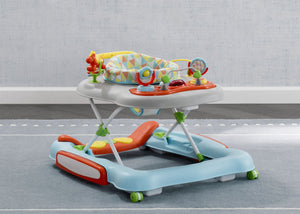 Delta Children Cascade (2179) 4-in-1 Discover & Play Musical Walker, Hangtag View 1-4-in-1 Discover & Play Musical Walker