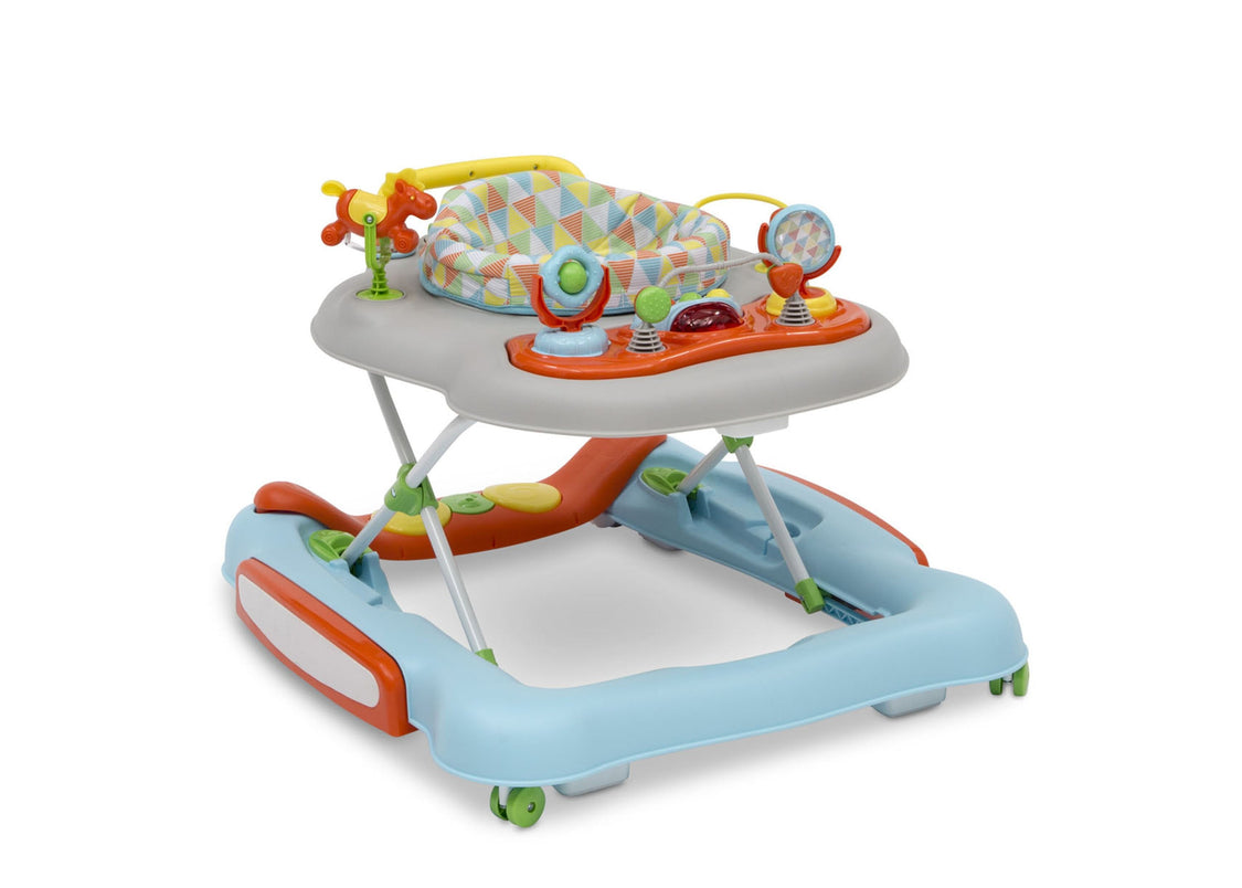 Delta Children Cascade (2179) 4-in-1 Discover & Play Musical Walker, Right Silo View