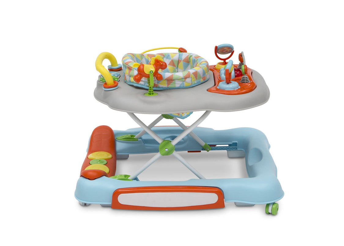 Delta Children Cascade (2179) 4-in-1 Discover & Play Musical Walker, Side Silo View