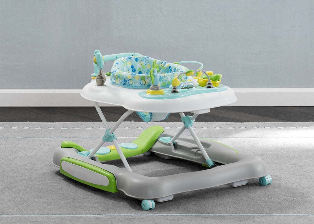 Delta Children Bubbly (2180) 4-in-1 Discover & Play Musical Walker, Hangtag View