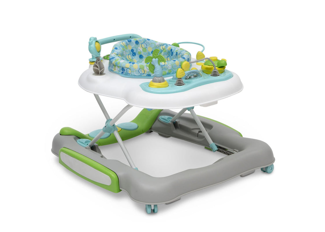 Delta Children Bubbly (2180) 4-in-1 Discover & Play Musical Walker, Right Silo View