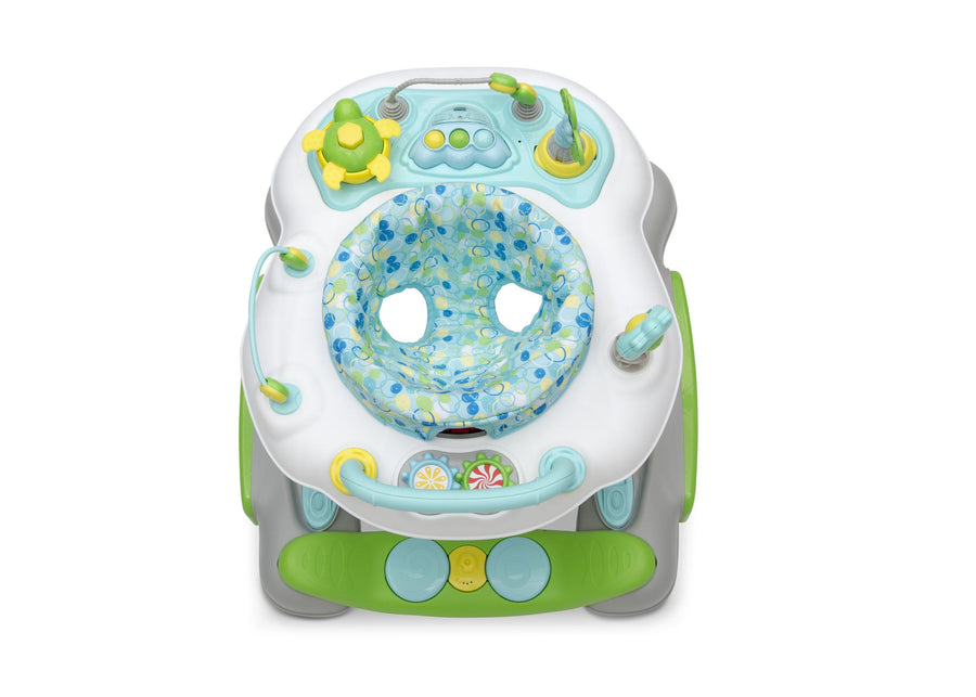 Delta Children Bubbly (2180) 4-in-1 Discover & Play Musical Walker, Top Silo View 18-4-in-1 Discover & Play Musical Walker