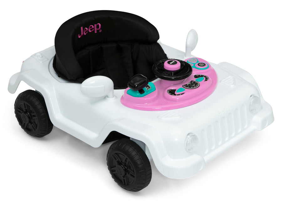White and Pink (2460) 14-Jeep® Classic Wrangler Activity Walker