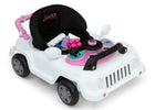 White and Pink (2460) 22-Jeep® Classic Wrangler 3-in-1 Grow With Me Walker