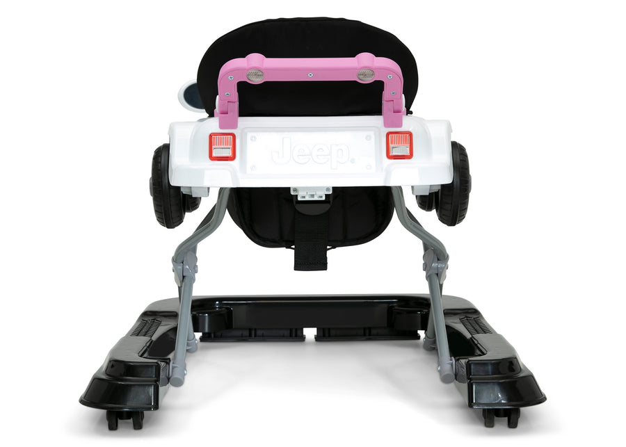 White and Pink (2460) 24-Jeep® Classic Wrangler 3-in-1 Grow With Me Walker