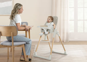 Taupe (2421) 0-Duet 2-in-1 High Chair and Infant Seat