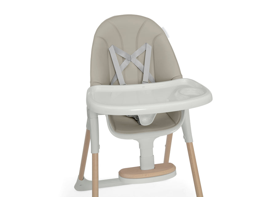 Taupe (2421) 8-Duet 2-in-1 High Chair and Infant Seat