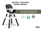 Black (001) 32-Milestone 6-in-1 High Chair