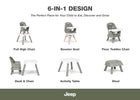 Light Grey (2516) 46-Milestone 6-in-1 High Chair