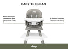 Light Grey (2516) 48-Milestone 6-in-1 High Chair