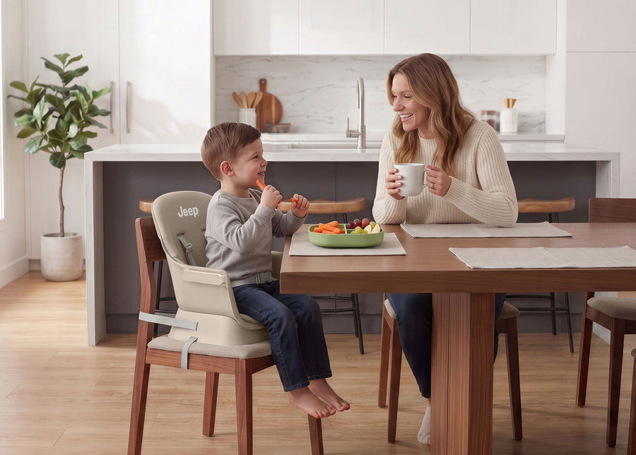 Light Tan (2517) 53-Milestone 6-in-1 High Chair
