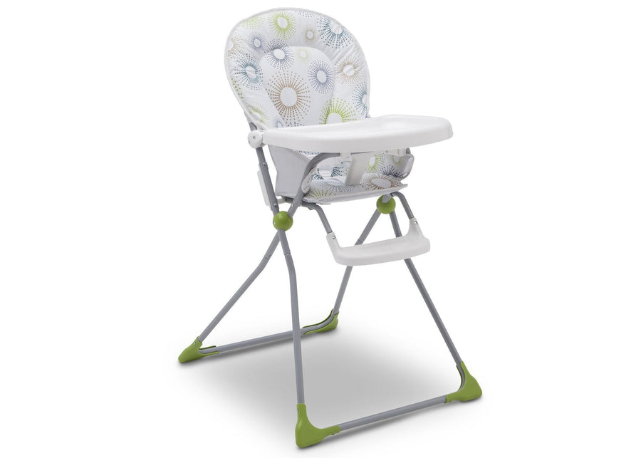 Delta Children EZ Fold High Chair Starburst (388) 14-EZ Fold High Chair