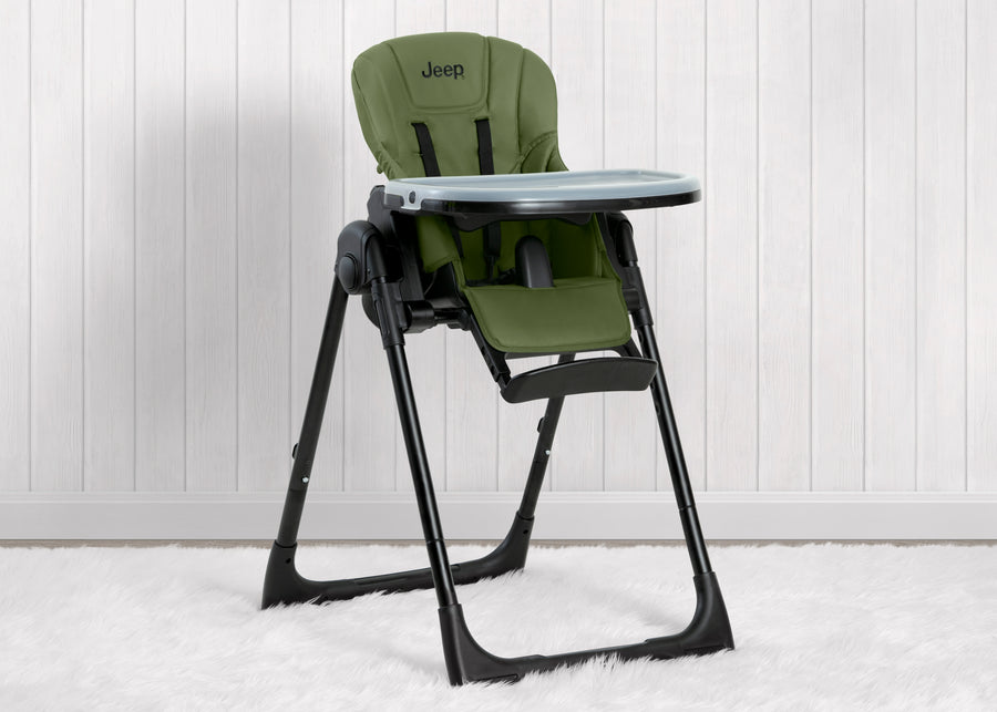 Jeep Classic Black Convertible 2-in-1 High Chair for Babies and Toddlers with Adjustable Height, Recline & Footrest 14-Jeep Classic Black Convertible 2-in-1 High Chair for Babies and Toddlers with Adjustable Height, Recline & Footrest