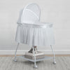 25020 105 Delta Children Sweet Beginnings Bassinet Shadow Stripes Lifestyle 101 8-Classic Sweet Beginnings Bassinet