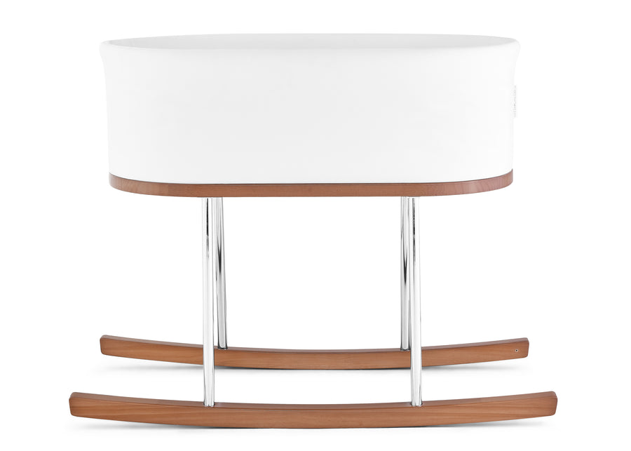 White (2425) 3-Rockaway Rocking Bassinet