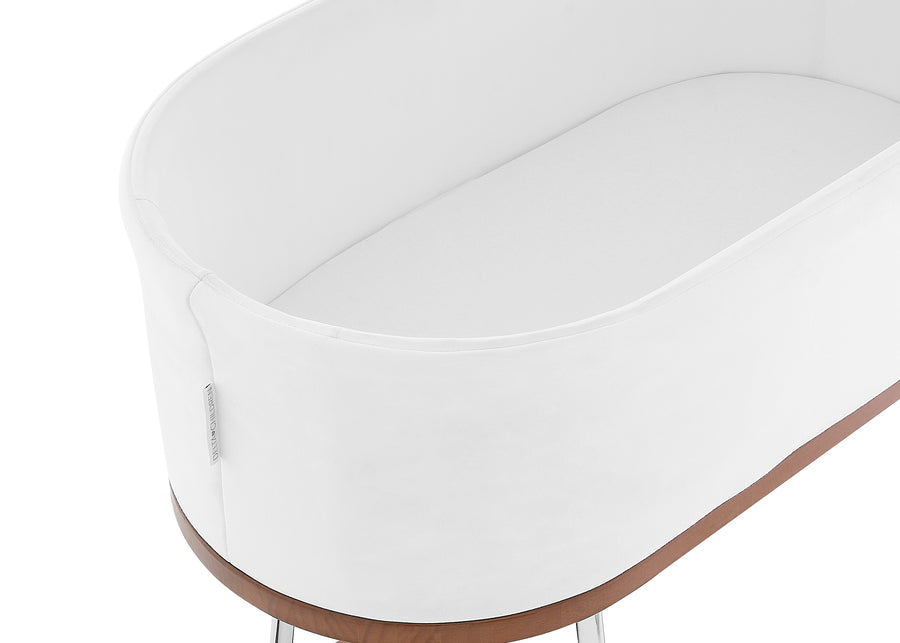 White (2425) 4-Rockaway Rocking Bassinet