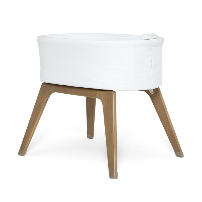 DCB: White (100) 16-Aero Smart Auto Glide Bassinet with Cry Detection & Bluetooth Wireless Technology