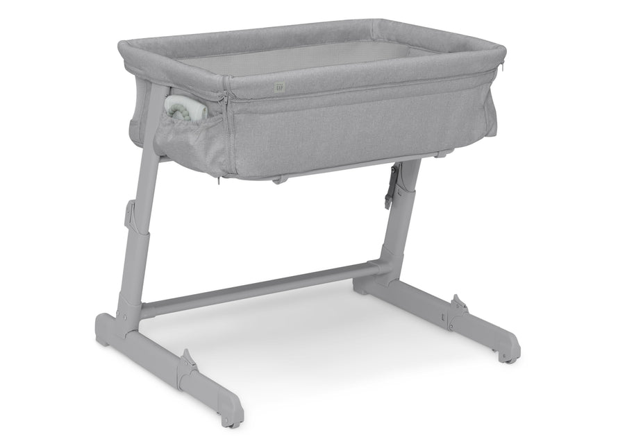 Grey Stripes (2359) 10-babyGap Deluxe Whisper Bedside Bassinet