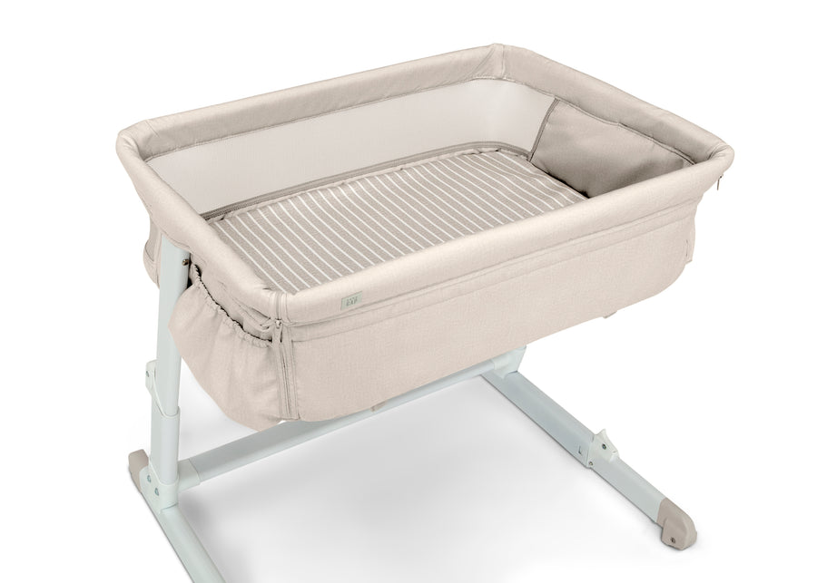Oatmeal (2428) 6-babyGap Deluxe Whisper Bedside Bassinet
