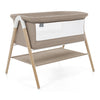 DCB: Tan Melange (2470) 23-Koi by the Bed Bassinet with Natural Beechwood Legs