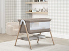 Tan (2470) 1-Bondi Beechwood By The Bed Bassinet