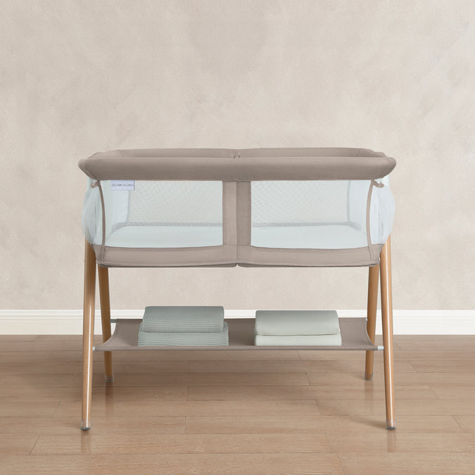 Bondi Beechwood Twin Bassinet 10-Bondi Beechwood Twin Bassinet