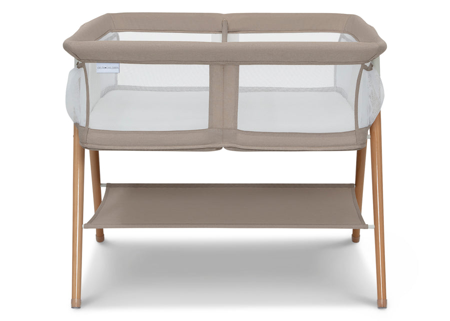 Tan (2470) 4-Bondi Beechwood Twin Bassinet
