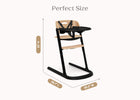 Black (001) 25-Versa Adjustable 3-in-1 High Chair