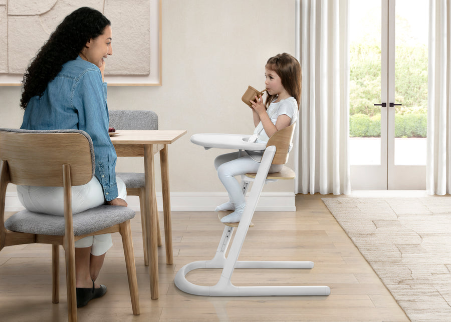 White (100) 2-Versa Adjustable 3-in-1 High Chair