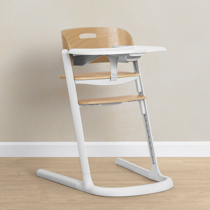 26425 100 DeltaVersaHighChair White Hangtag 112 3-Versa Adjustable 3-in-1 High Chair