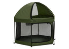 Black with Olive Green (2182) 3-Hexagon Pop Up Play Yard with Removable Canopy