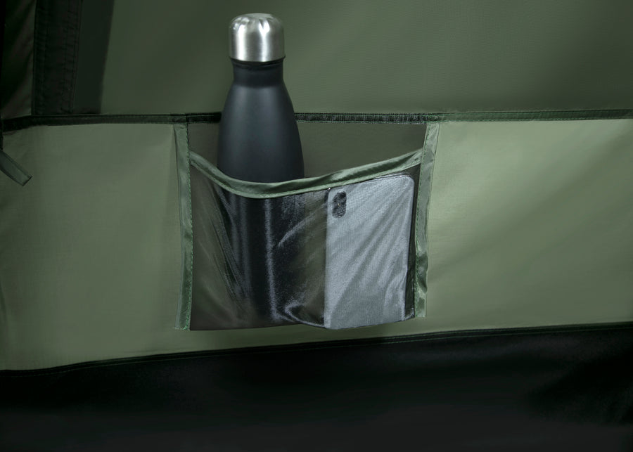 Black with Olive Green (2182) 5-Compass 4-Person Pop-Up Instant Tent