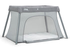 Light Grey (2463) 27-Horizon Compact Travel 2-in-1 Play Yard and Bassinet