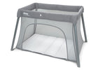 Light Grey (2463) 30-Horizon Compact Travel 2-in-1 Play Yard and Bassinet