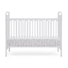DCB: White (1309) 13-Darcy 4-in-1 Convertible Metal Crib