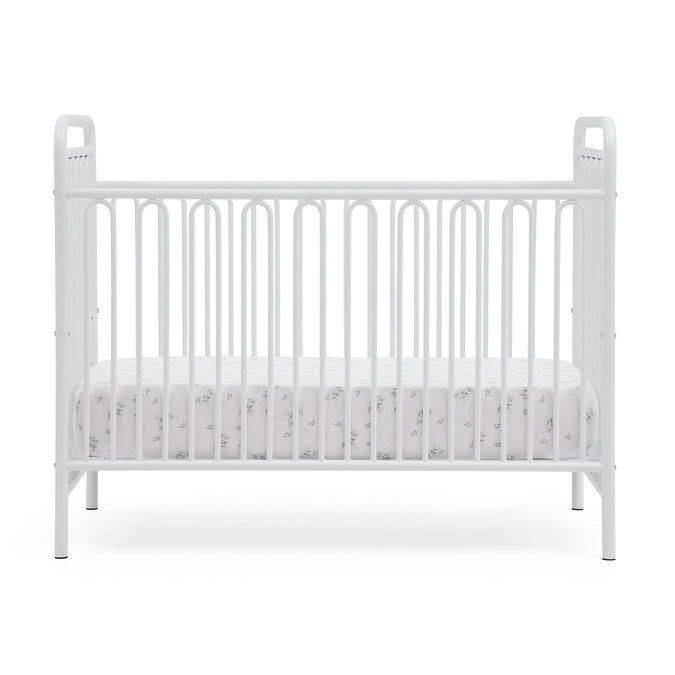 DCB: White (1309) 13-Darcy 4-in-1 Convertible Metal Crib