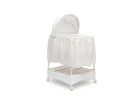 Delta Children Illusions (2067) Gliding Bassinet Right Silo View 2-Gliding Bassinet