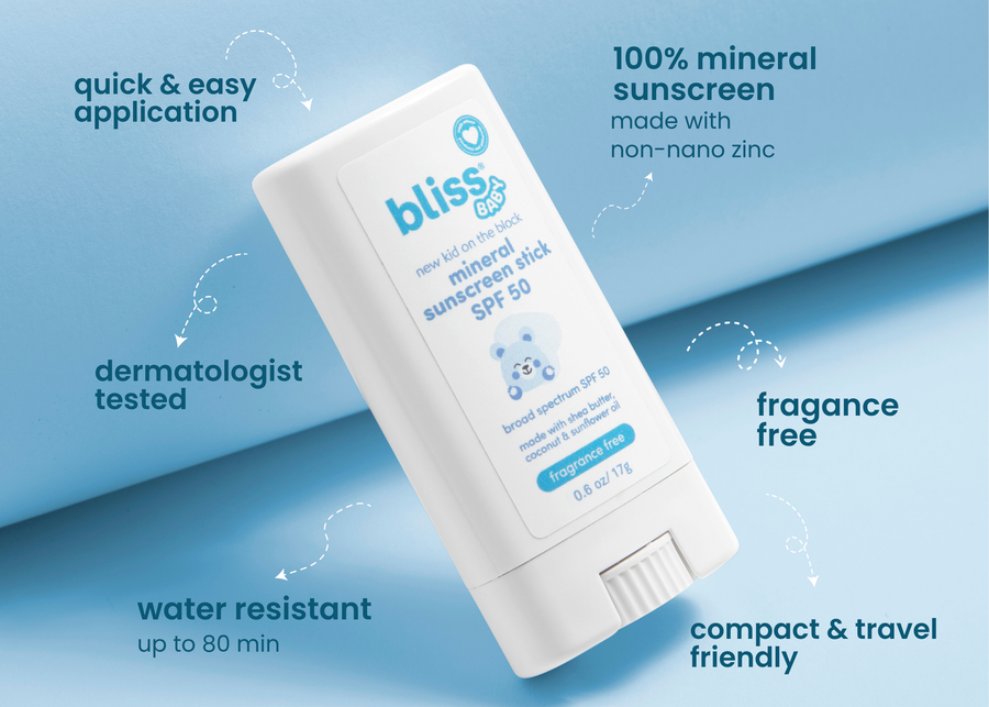 No Color (NO) 2-New Kid on the Block Mineral Sunscreen Stick - SPF 50