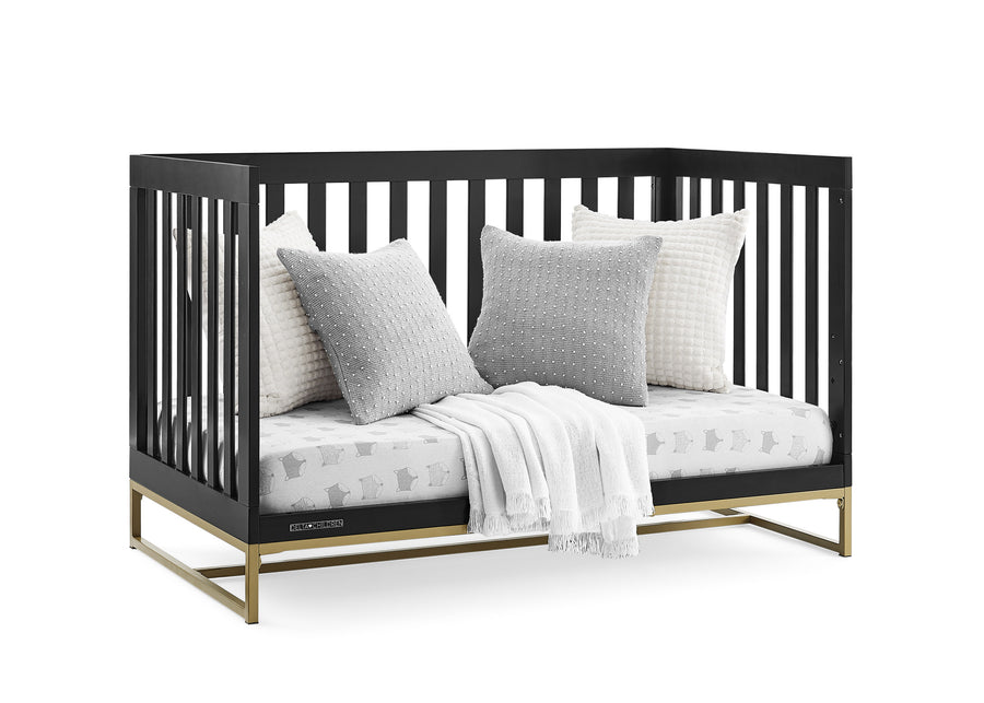 Ebony with Melted Bronze (1500) 30-Jade 4-in-1 Convertible Crib