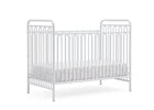White (1309) 9-Darcy 4-in-1 Convertible Metal Crib
